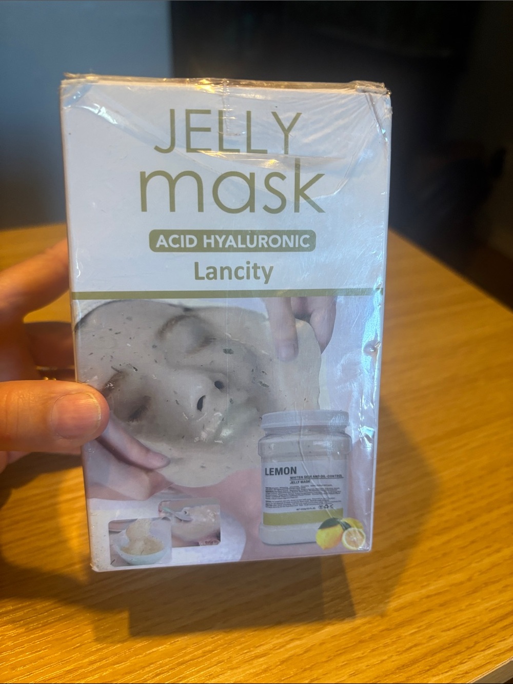 Jelly Mask Acid Hyaluronic by Lancity - Lemon